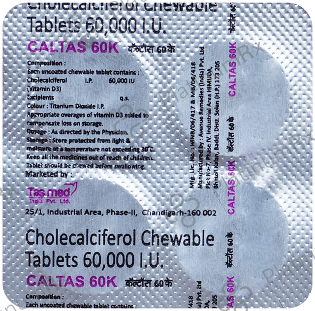 Caltas D3 60K Tablet 4s