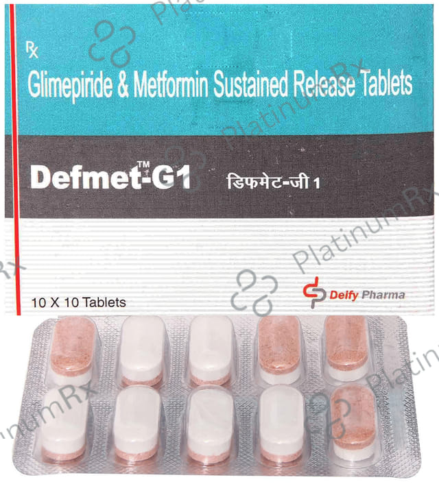 Defmet G 1/500mg Tablet SR 10s