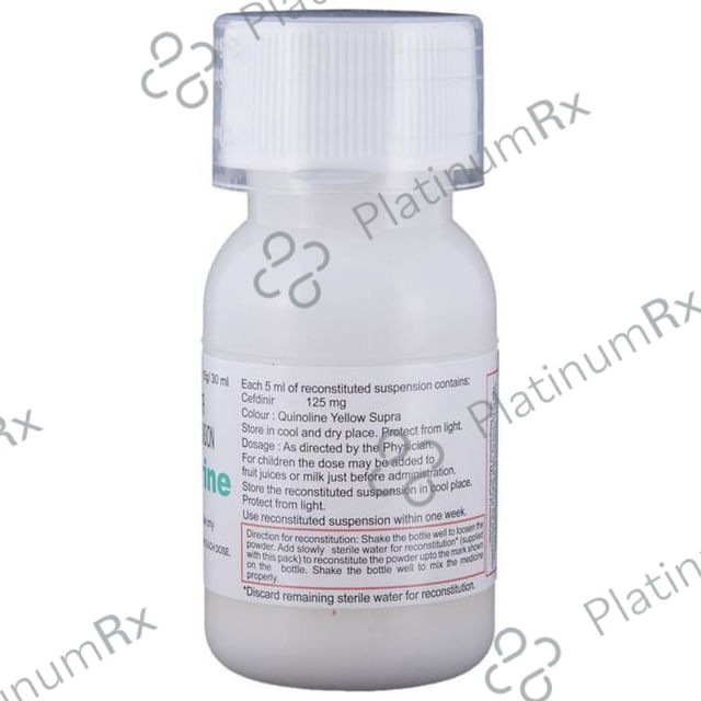 Cefrine 125mg Oral Suspension 30ml