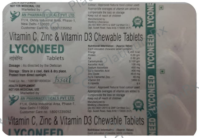 Lyconeed Chewable Tablet