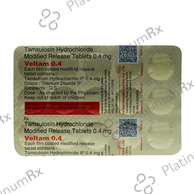 Veltam 0.4mg Tablet 15s