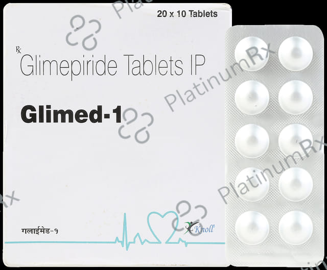 Glimed 1mg Tablet