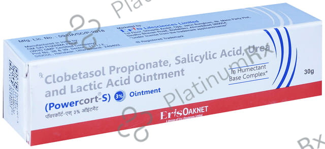 Powercort S 3% Ointment 30gm