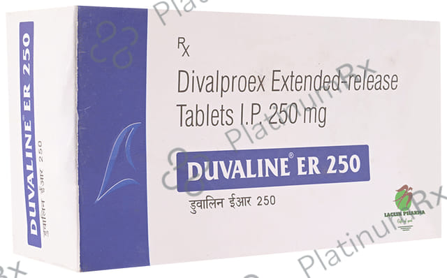 Duvaline ER 250 Tablet 10s