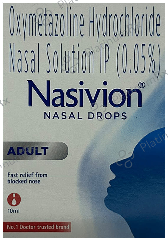Nasivion Adult 0.05% Nasal Drop 10ml