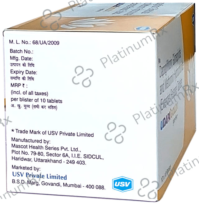 Udapa Gold 1/10/500mg Tablet 10s