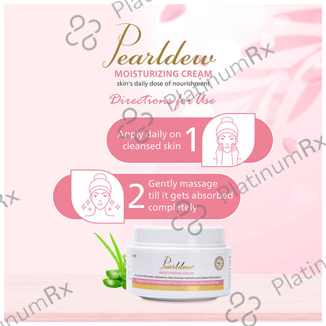 Pearldew Moisturizing Cream (50gm Each) 4 jar