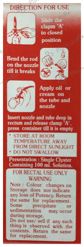 Process Procto Clysis Enema 100ml