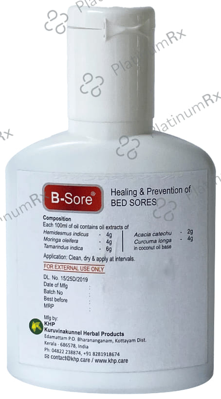 B-Sore Bed Sores Oil 50 ml