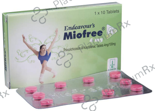 Miofree A 100/4mg Tablet 10s