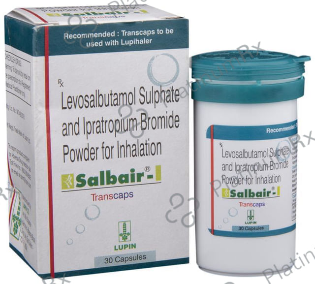 Salbair I 100mcg/40mcg Transcaps 30s