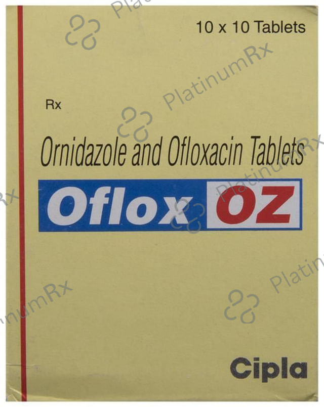Ofnax OZ 200/500mg Tablet 10s