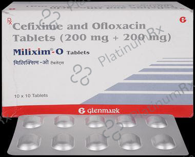 Milixim O 200/200mg Tablet 10s