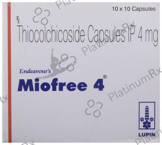 Miofree 4mg Capsule 10s