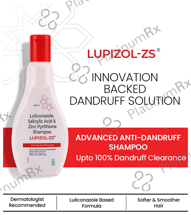 Lupizol ZS Anti dandruff Shampoo 100ml