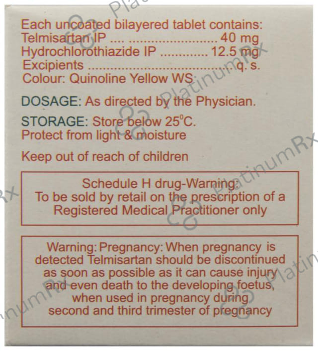 Zitelmi H 12.5/40mg Tablet 10s