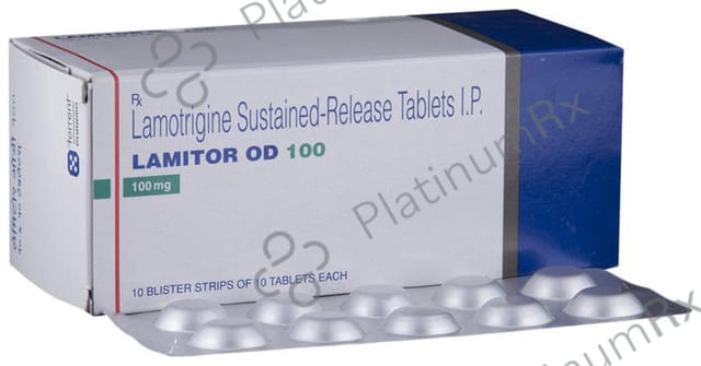 Lamitor OD 100mg Tablet SR 10s
