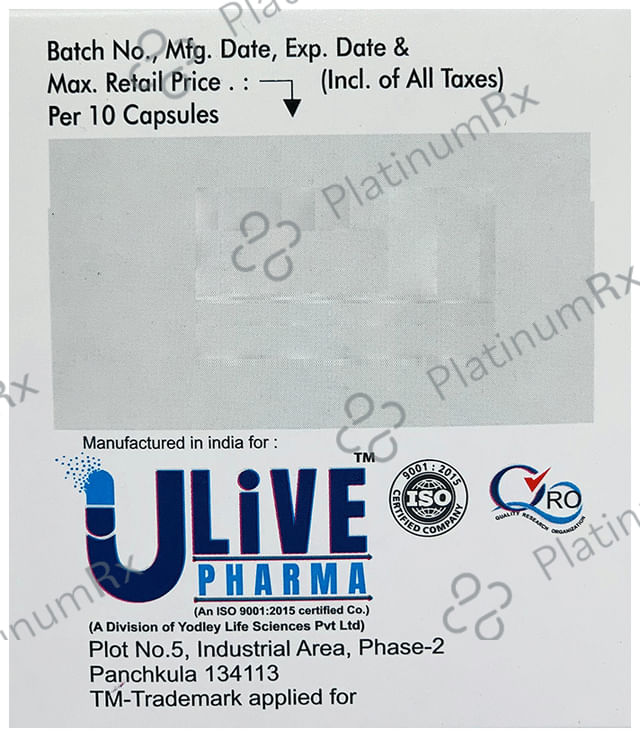 Acelive R 200/20mg Capsule SR 10s