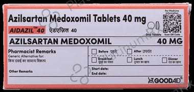 Aidazil 40mg Tablet 10s