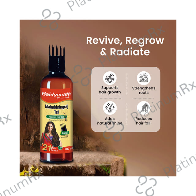 Baidyanath (Noida) Mahabhringraj Tail 200 ml