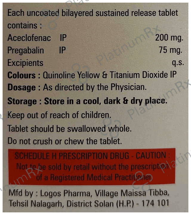 Dolovist-PG Tablet SR