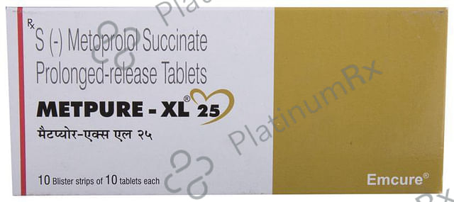 Metpure XL 25mg Tablet PR 10s