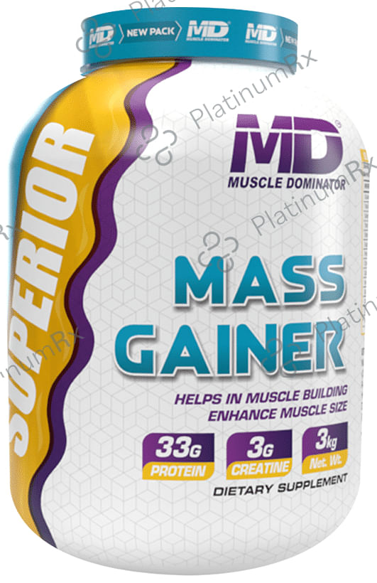 Muscle Dominator Superior Mass Gainer Powder Chocolate
