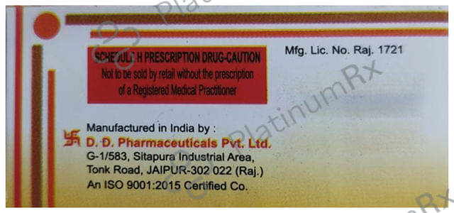 Chlorpromazine Hydrochloride 50mg Tablet
