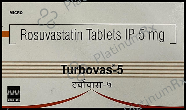 Turbovas 5mg Tablet 15s