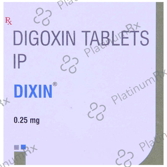 Dixin 0.25mg Tablet 10s