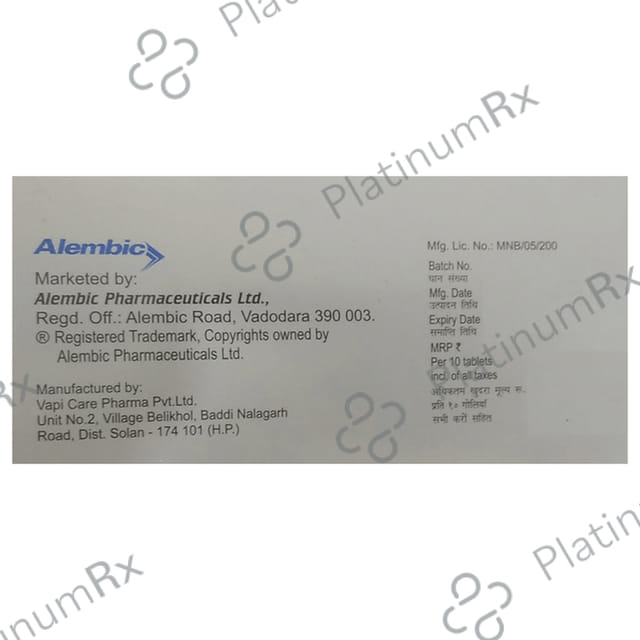 Valembic 80mg Tablet 10s