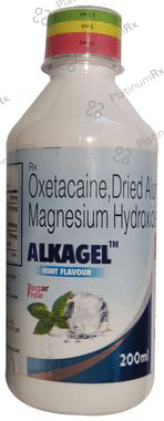 Alkagel Oral Gel Mint Sugar Free 200ml