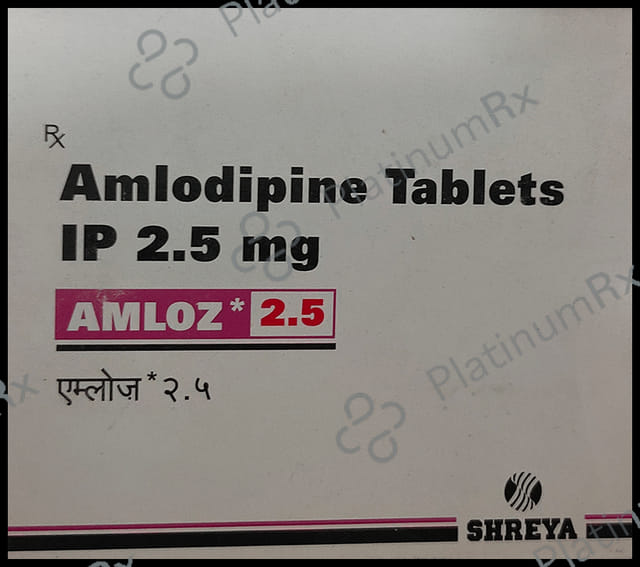 Amloz 2.5mg Tablet 30s