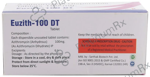Euzith 100 DT Tablet