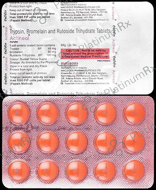 Actiheal Tablet 15 Tablet