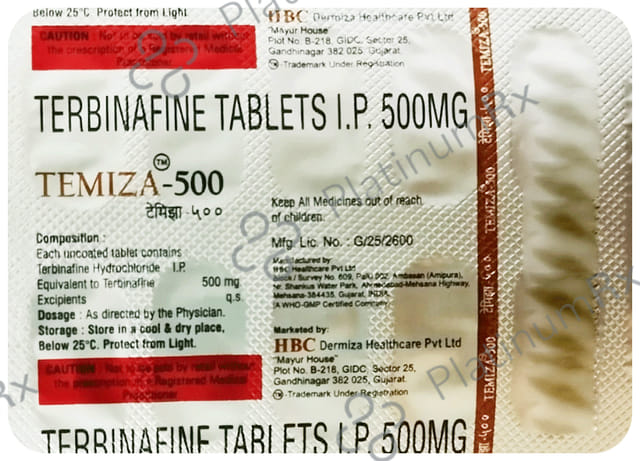 Temiza 500mg Tablet 10s