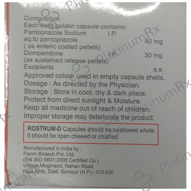 Rostrum-D Capsule