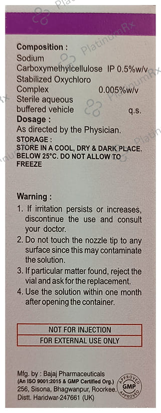 Pearl Tears Lubricating Eye Drop