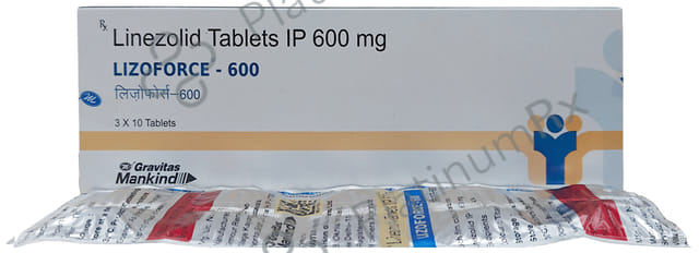 Lizoforce 600mg Tablet 10s