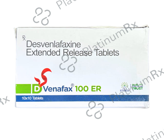 Dvenafax 100mg Tablet ER 10s