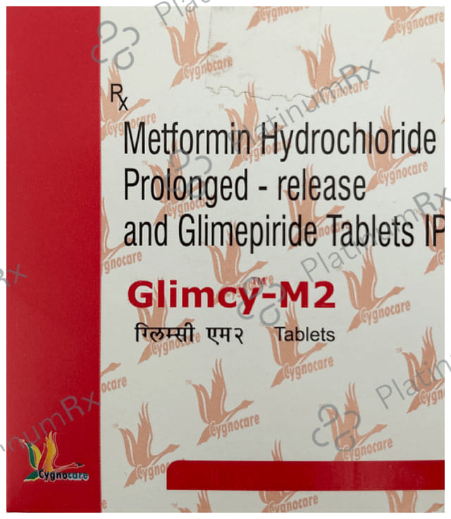Glimcy M 2mg Tablet PR 10s