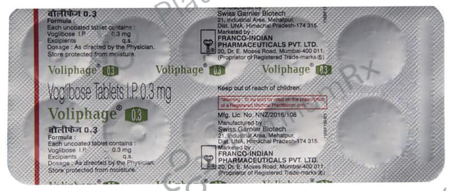 Voliphage 0.3mg Tablet 10s