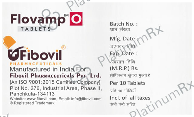 Flovamp O 200/200mg Tablet 10s