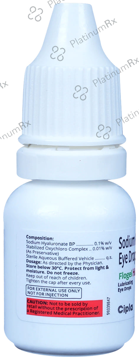 Flogel HA 0.1% Lubricating Eye Drop 10ml
