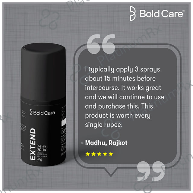 Bold Care Men Extend Delay Spray 20gm