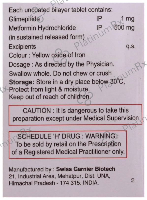 Insuform 1 Tablet SR