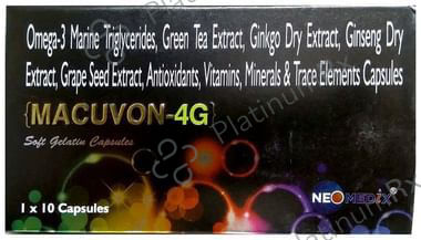 Macuvon-4G Soft Gelatin Capsule