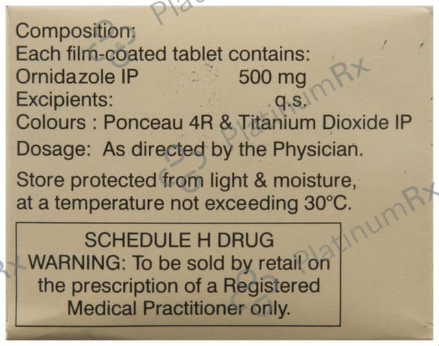 Ornida 500mg Tablet 10s