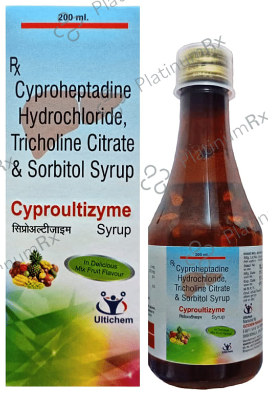 Cyproultizyme Syrup Delicious Mixed Fruit