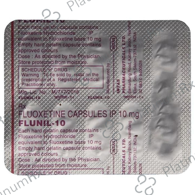 Flunil 10mg Capsule 10s